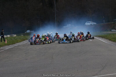 09 & 10/03/2019 : 1ère manche du Championnat du Sud à Alès (Photos Stéphane Agnus) 2019 — karting