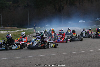 09 & 10/03/2019 : 1ère manche du Championnat du Sud à Alès (Photos Stéphane Agnus) 2019 — karting