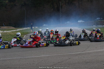 09 & 10/03/2019 : 1ère manche du Championnat du Sud à Alès (Photos Stéphane Agnus) 2019 — karting