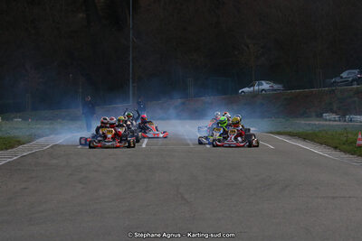 09 & 10/03/2019 : 1ère manche du Championnat du Sud à Alès (Photos Stéphane Agnus) 2019 — karting