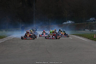 09 & 10/03/2019 : 1ère manche du Championnat du Sud à Alès (Photos Stéphane Agnus) 2019 — karting