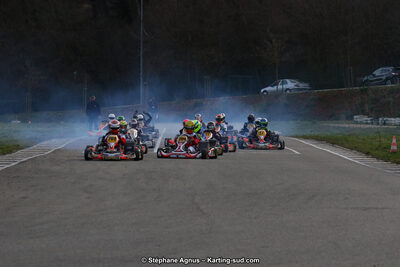 09 & 10/03/2019 : 1ère manche du Championnat du Sud à Alès (Photos Stéphane Agnus) 2019 — karting