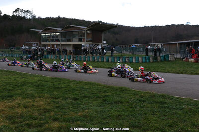 09 & 10/03/2019 : 1ère manche du Championnat du Sud à Alès (Photos Stéphane Agnus) 2019 — karting