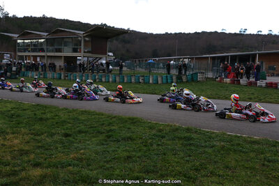 09 & 10/03/2019 : 1ère manche du Championnat du Sud à Alès (Photos Stéphane Agnus) 2019 — karting