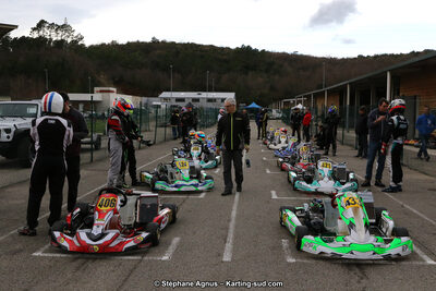 09 & 10/03/2019 : 1ère manche du Championnat du Sud à Alès (Photos Stéphane Agnus) 2019 — karting
