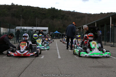 09 & 10/03/2019 : 1ère manche du Championnat du Sud à Alès (Photos Stéphane Agnus) 2019 — karting
