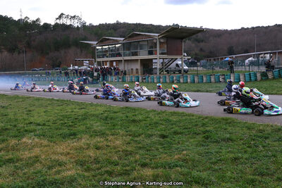 09 & 10/03/2019 : 1ère manche du Championnat du Sud à Alès (Photos Stéphane Agnus) 2019 — karting
