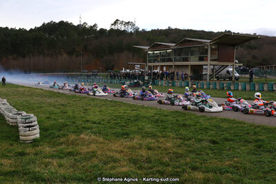 09 & 10/03/2019 : 1ère manche du Championnat du Sud à Alès (Photos Stéphane Agnus) 2019 — karting