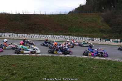 09 & 10/03/2019 : 1ère manche du Championnat du Sud à Alès (Photos Stéphane Agnus) 2019 — karting