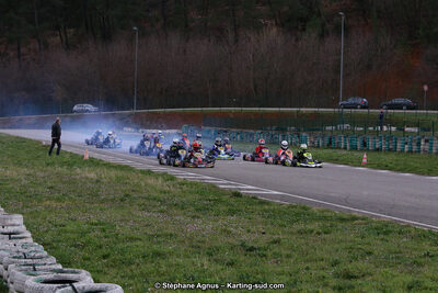 09 & 10/03/2019 : 1ère manche du Championnat du Sud à Alès (Photos Stéphane Agnus) 2019 — karting