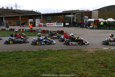 09 & 10/03/2019 : 1ère manche du Championnat du Sud à Alès (Photos Stéphane Agnus) 2019 — karting