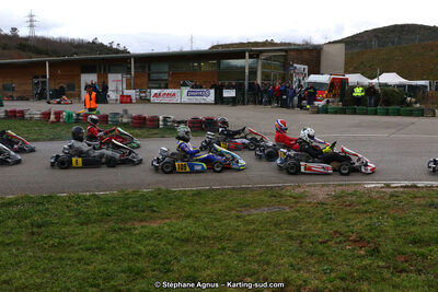 09 & 10/03/2019 : 1ère manche du Championnat du Sud à Alès (Photos Stéphane Agnus) 2019 — karting