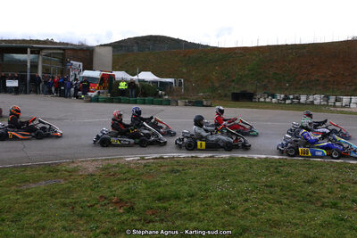 09 & 10/03/2019 : 1ère manche du Championnat du Sud à Alès (Photos Stéphane Agnus) 2019 — karting