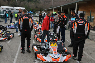 09 & 10/03/2019 : 1ère manche du Championnat du Sud à Alès (Photos Stéphane Agnus) 2019 — karting