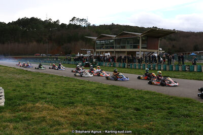 09 & 10/03/2019 : 1ère manche du Championnat du Sud à Alès (Photos Stéphane Agnus) 2019 — karting