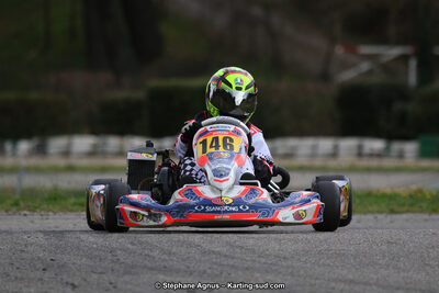 09 & 10/03/2019 : 1ère manche du Championnat du Sud à Alès (Photos Stéphane Agnus) 2019 — karting