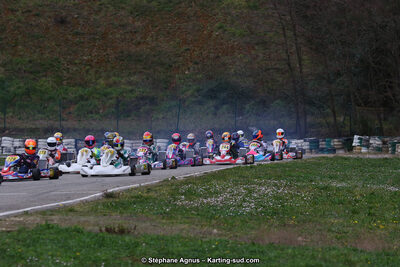 09 & 10/03/2019 : 1ère manche du Championnat du Sud à Alès (Photos Stéphane Agnus) 2019 — karting