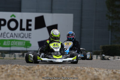 09 & 10/03/2019 : 1ère manche du Championnat du Sud à Alès (Photos Stéphane Agnus) 2019 — karting