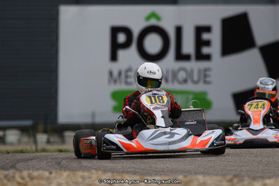 09 & 10/03/2019 : 1ère manche du Championnat du Sud à Alès (Photos Stéphane Agnus) 2019 — karting