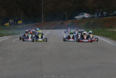 09 & 10/03/2019 : 1ère manche du Championnat du Sud à Alès (Photos Stéphane Agnus) 2019 — karting
