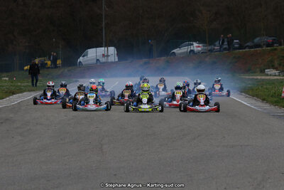 09 & 10/03/2019 : 1ère manche du Championnat du Sud à Alès (Photos Stéphane Agnus) 2019 — karting