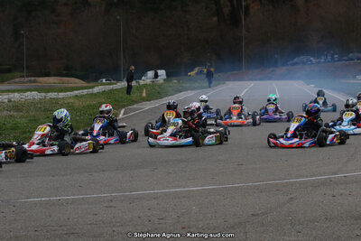 09 & 10/03/2019 : 1ère manche du Championnat du Sud à Alès (Photos Stéphane Agnus) 2019 — karting