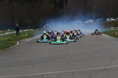09 & 10/03/2019 : 1ère manche du Championnat du Sud à Alès (Photos Stéphane Agnus) 2019 — karting