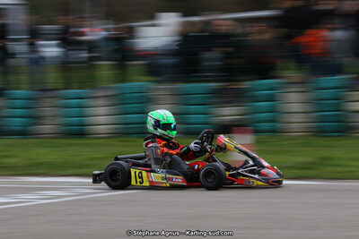 09 & 10/03/2019 : 1ère manche du Championnat du Sud à Alès (Photos Stéphane Agnus) 2019 — karting