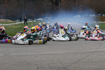 09 & 10/03/2019 : 1ère manche du Championnat du Sud à Alès (Photos Stéphane Agnus) 2019 — karting