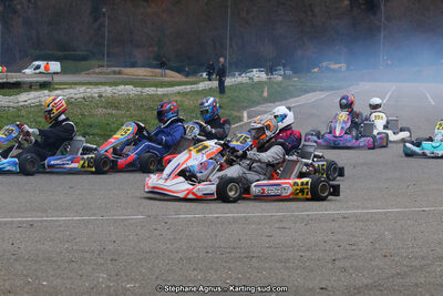 09 & 10/03/2019 : 1ère manche du Championnat du Sud à Alès (Photos Stéphane Agnus) 2019 — karting