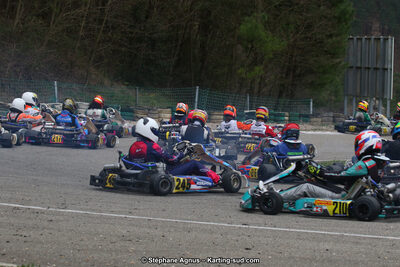 09 & 10/03/2019 : 1ère manche du Championnat du Sud à Alès (Photos Stéphane Agnus) 2019 — karting