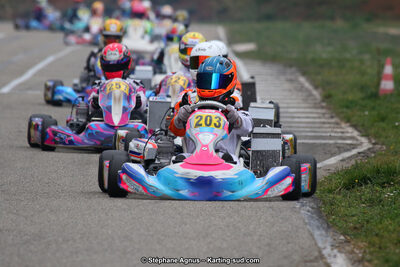 09 & 10/03/2019 : 1ère manche du Championnat du Sud à Alès (Photos Stéphane Agnus) 2019 — karting