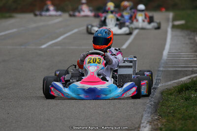 09 & 10/03/2019 : 1ère manche du Championnat du Sud à Alès (Photos Stéphane Agnus) 2019 — karting