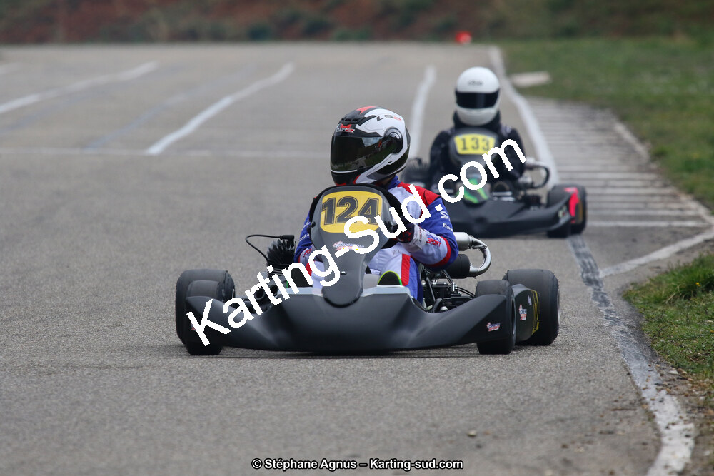09 & 10/03/2019 : 1ère manche du Championnat du Sud à Alès (Photos Stéphane Agnus) 2019 — karting