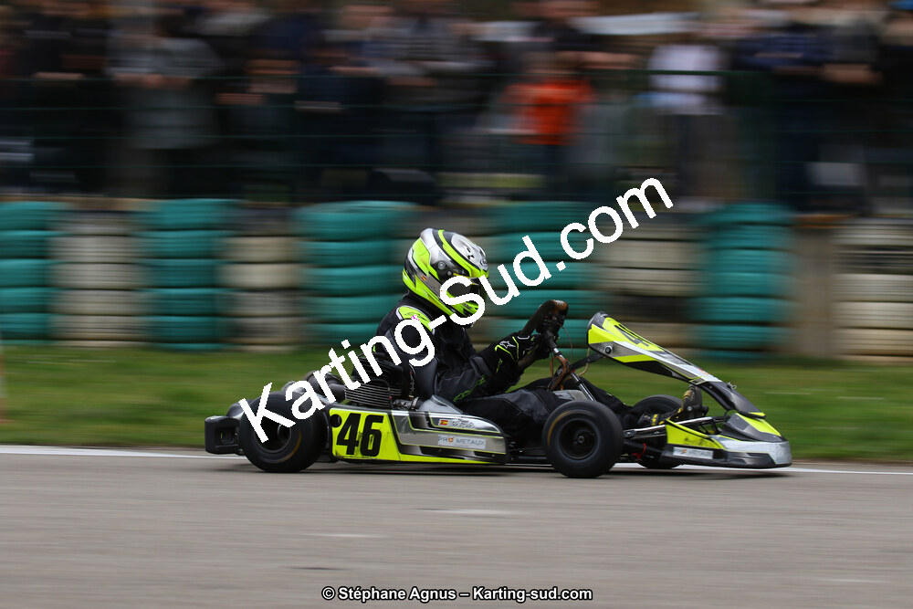 09 & 10/03/2019 : 1ère manche du Championnat du Sud à Alès (Photos Stéphane Agnus) 2019 — karting
