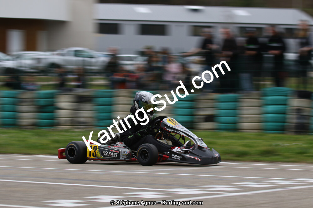 09 & 10/03/2019 : 1ère manche du Championnat du Sud à Alès (Photos Stéphane Agnus) 2019 — karting