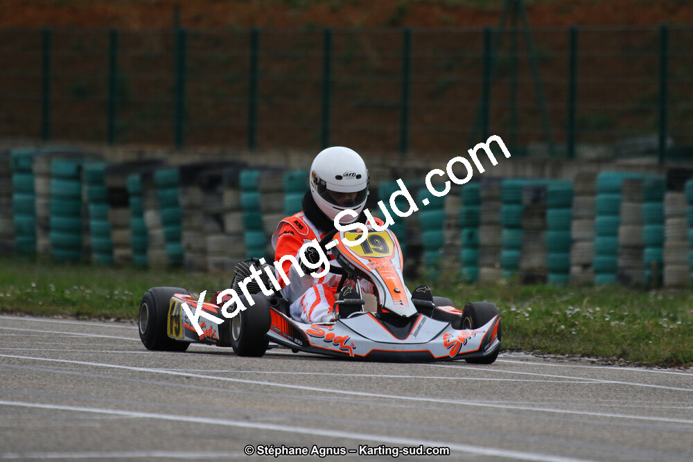 09 & 10/03/2019 : 1ère manche du Championnat du Sud à Alès (Photos Stéphane Agnus) 2019 — karting