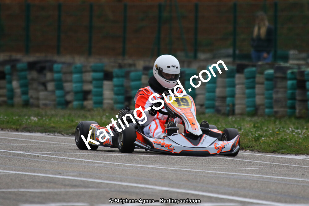 09 & 10/03/2019 : 1ère manche du Championnat du Sud à Alès (Photos Stéphane Agnus) 2019 — karting