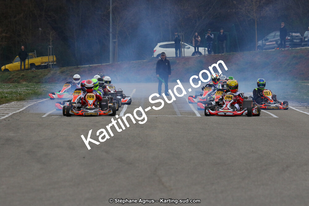 09 & 10/03/2019 : 1ère manche du Championnat du Sud à Alès (Photos Stéphane Agnus) 2019 — karting