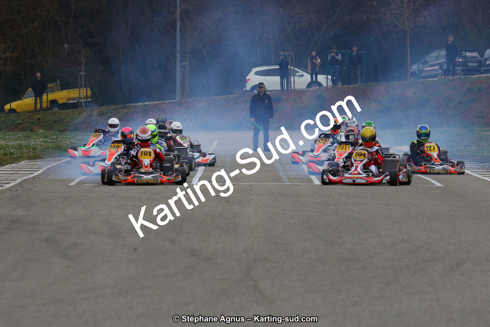 09 & 10/03/2019 : 1ère manche du Championnat du Sud à Alès (Photos Stéphane Agnus) 2019 — karting