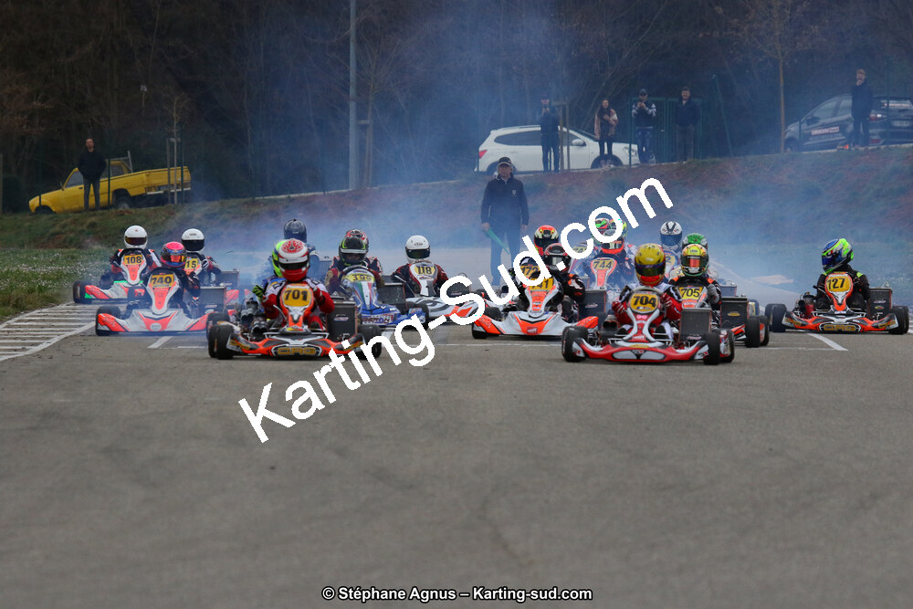 09 & 10/03/2019 : 1ère manche du Championnat du Sud à Alès (Photos Stéphane Agnus) 2019 — karting