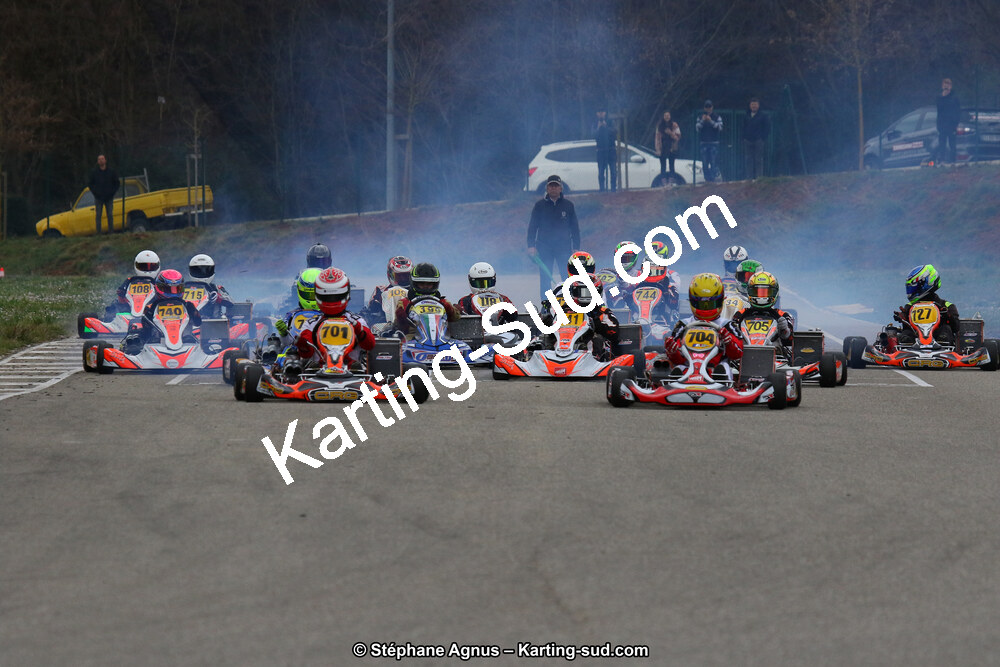 09 & 10/03/2019 : 1ère manche du Championnat du Sud à Alès (Photos Stéphane Agnus) 2019 — karting