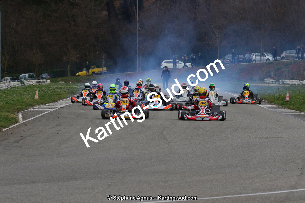 09 & 10/03/2019 : 1ère manche du Championnat du Sud à Alès (Photos Stéphane Agnus) 2019 — karting