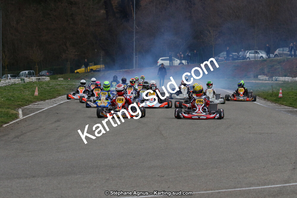 09 & 10/03/2019 : 1ère manche du Championnat du Sud à Alès (Photos Stéphane Agnus) 2019 — karting