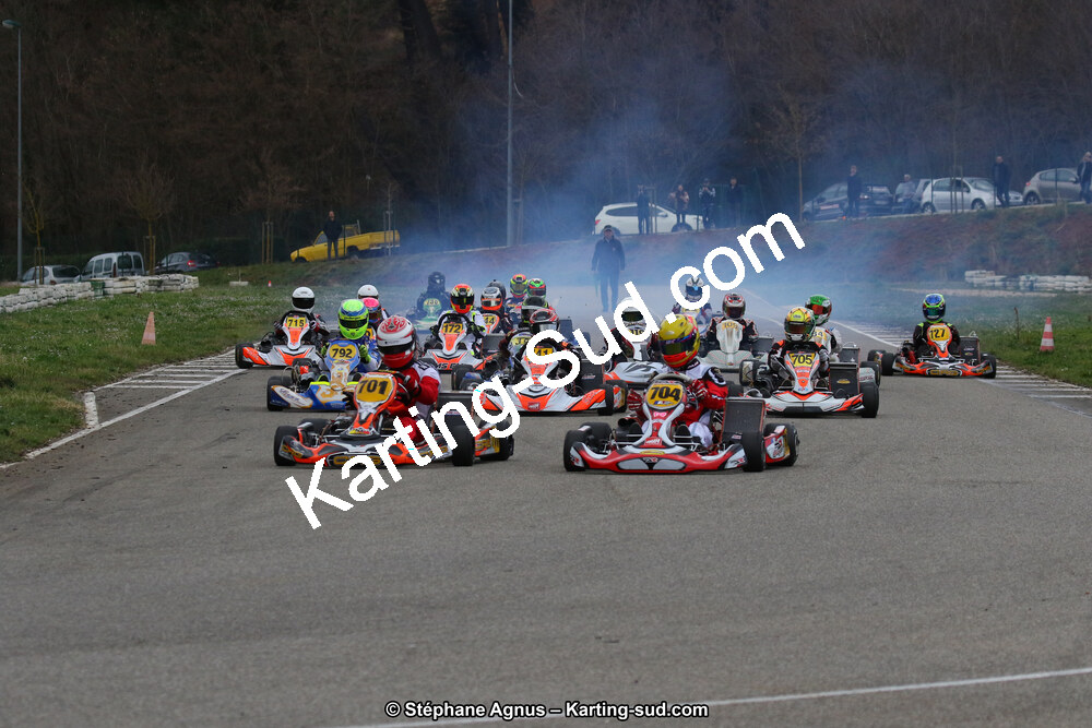 09 & 10/03/2019 : 1ère manche du Championnat du Sud à Alès (Photos Stéphane Agnus) 2019 — karting