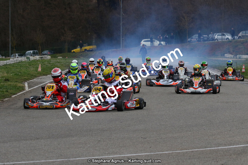 09 & 10/03/2019 : 1ère manche du Championnat du Sud à Alès (Photos Stéphane Agnus) 2019 — karting