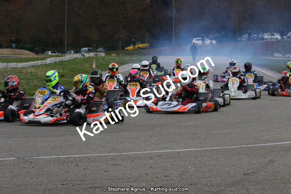 09 & 10/03/2019 : 1ère manche du Championnat du Sud à Alès (Photos Stéphane Agnus) 2019 — karting