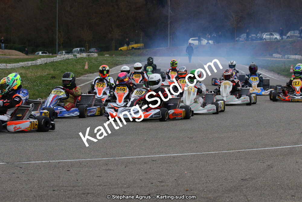 09 & 10/03/2019 : 1ère manche du Championnat du Sud à Alès (Photos Stéphane Agnus) 2019 — karting
