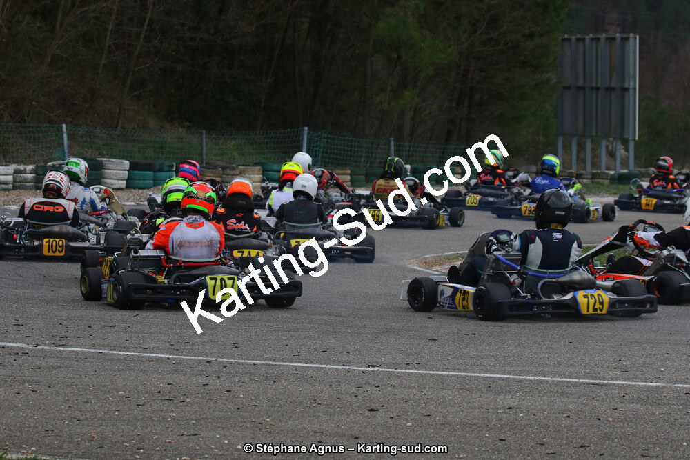09 & 10/03/2019 : 1ère manche du Championnat du Sud à Alès (Photos Stéphane Agnus) 2019 — karting