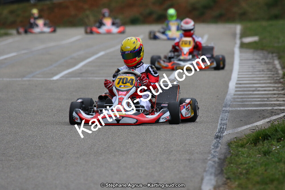 09 & 10/03/2019 : 1ère manche du Championnat du Sud à Alès (Photos Stéphane Agnus) 2019 — karting